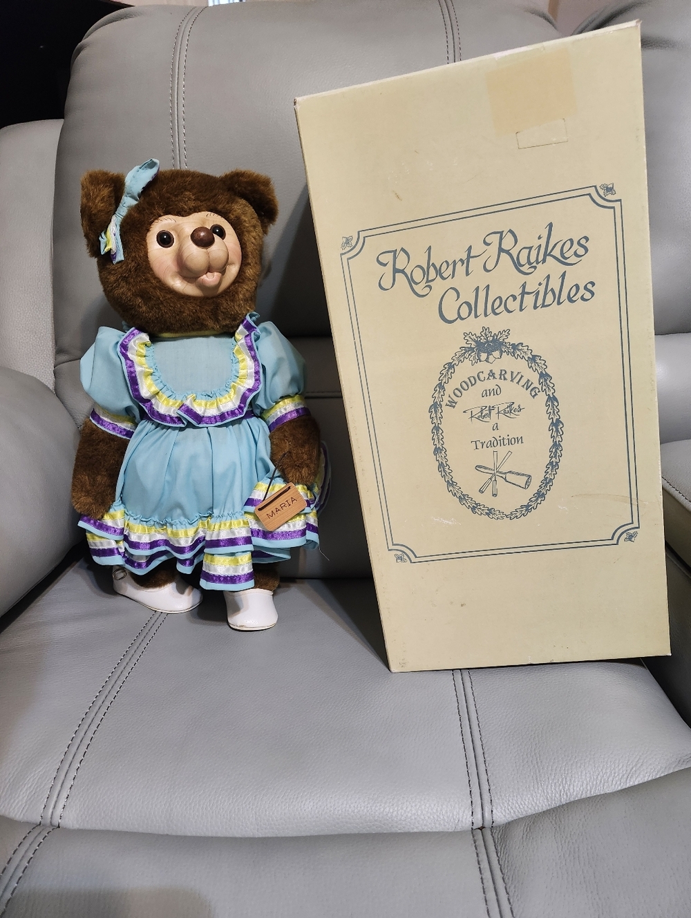 Robert Raikes Maria Wooden Bear